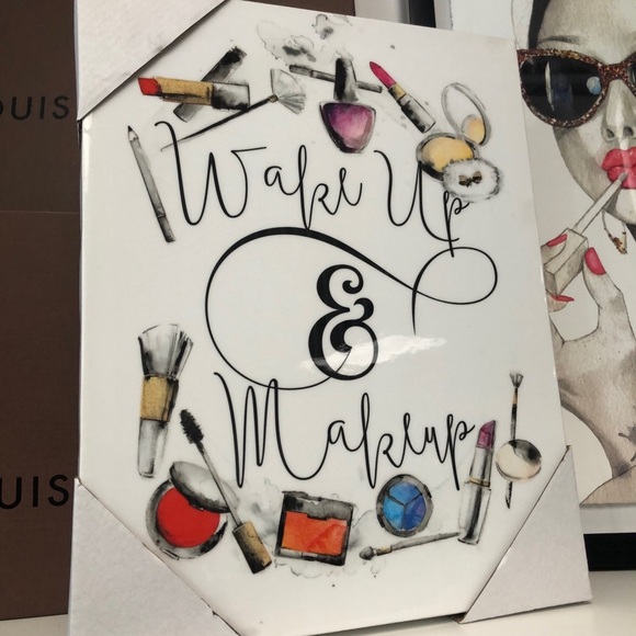 Wake Up & Make Up - Wall Art - Picture 4 of 5